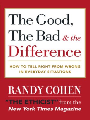 cover image of The Good, the Bad & the Difference